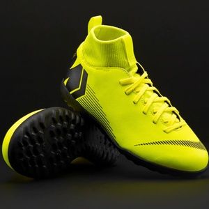 Youth Nike Green/Black SuperflyX 6 Soccer
